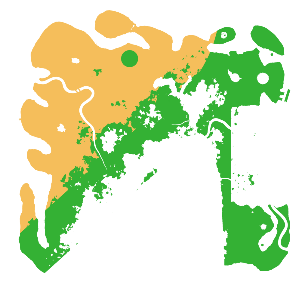 Biome Rust Map: Procedural Map, Size: 4800, Seed: 2101352918
