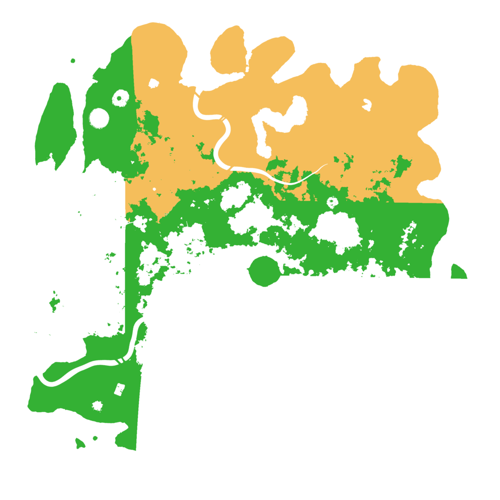 Biome Rust Map: Procedural Map, Size: 4450, Seed: 1826666287