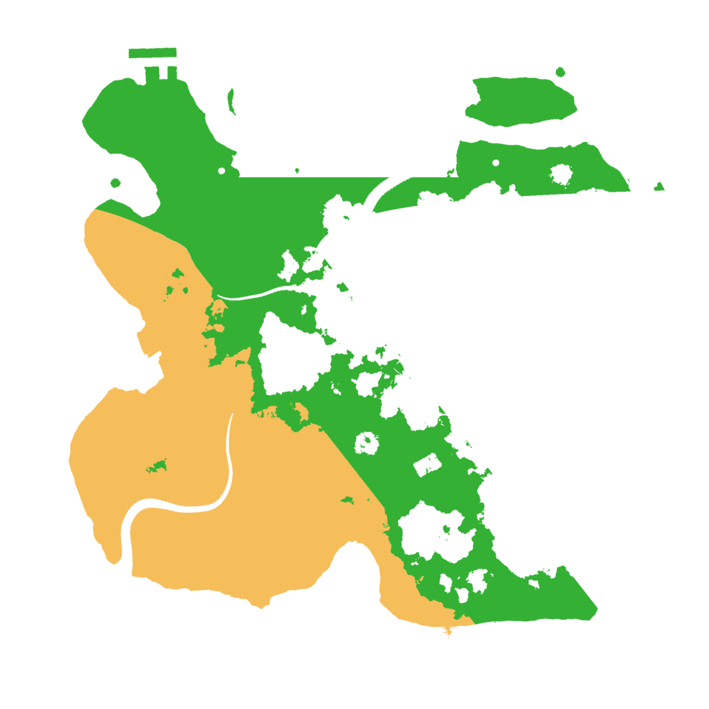 Biome Rust Map: Procedural Map, Size: 3000, Seed: 2143170859