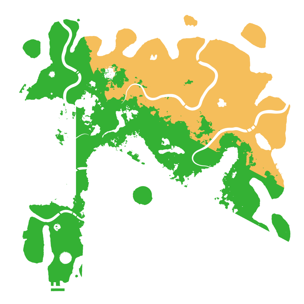Biome Rust Map: Procedural Map, Size: 4500, Seed: 683009743