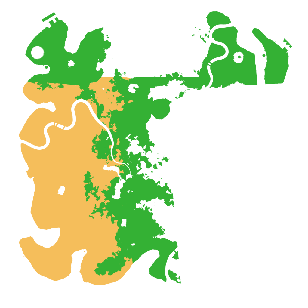 Biome Rust Map: Procedural Map, Size: 4250, Seed: 1159032678