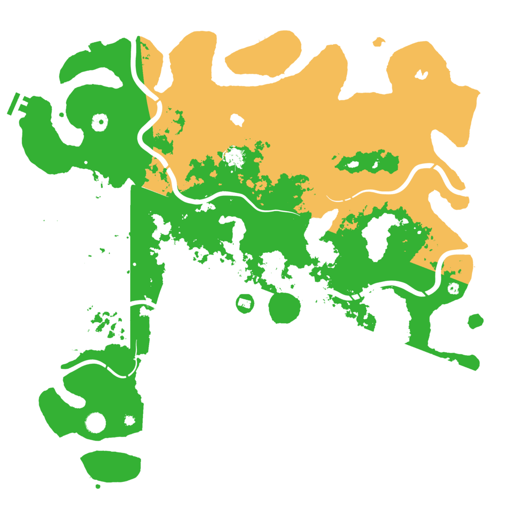Biome Rust Map: Procedural Map, Size: 4500, Seed: 1798910311
