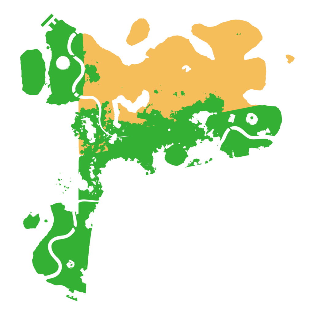 Biome Rust Map: Procedural Map, Size: 4050, Seed: 572301500