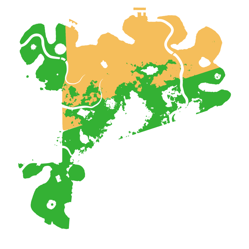 Biome Rust Map: Procedural Map, Size: 4050, Seed: 1782761079