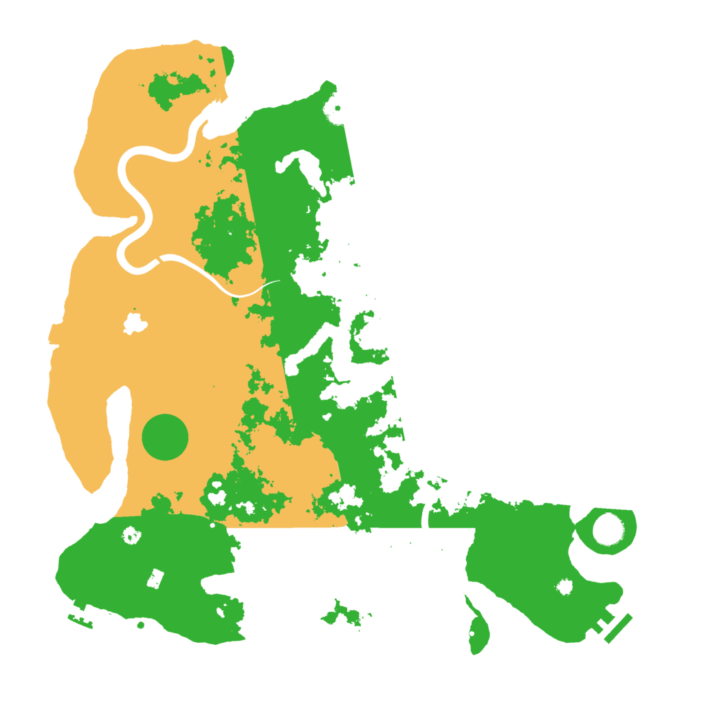 Biome Rust Map: Procedural Map, Size: 4000, Seed: 283790462