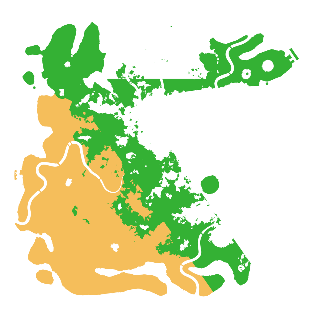Biome Rust Map: Procedural Map, Size: 4800, Seed: 1012564815