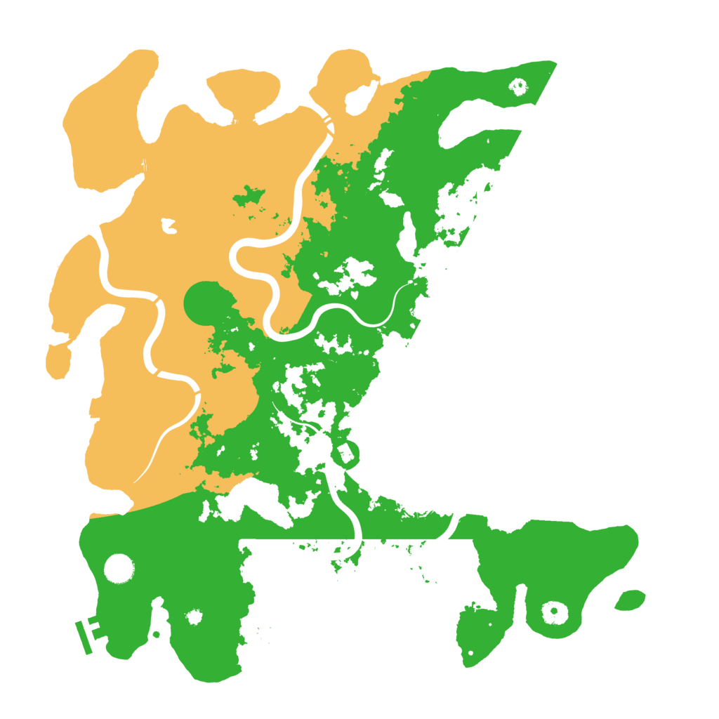 Biome Rust Map: Procedural Map, Size: 4250, Seed: 1531919205