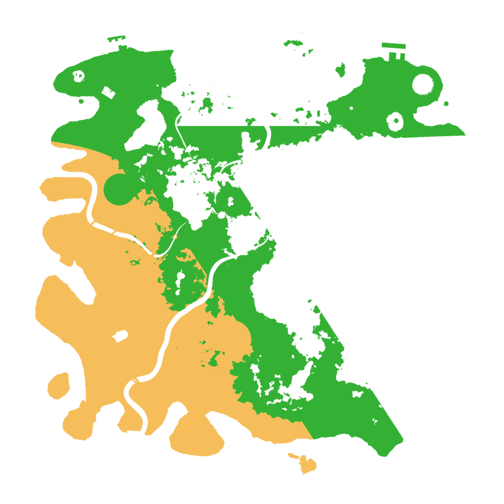Biome Rust Map: Procedural Map, Size: 4250, Seed: 897238648