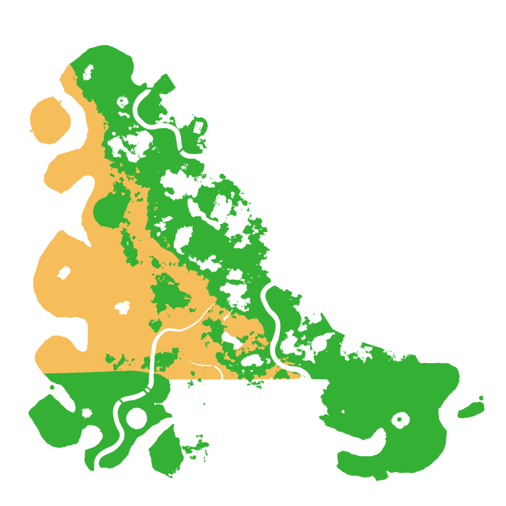 Biome Rust Map: Procedural Map, Size: 4500, Seed: 394804189
