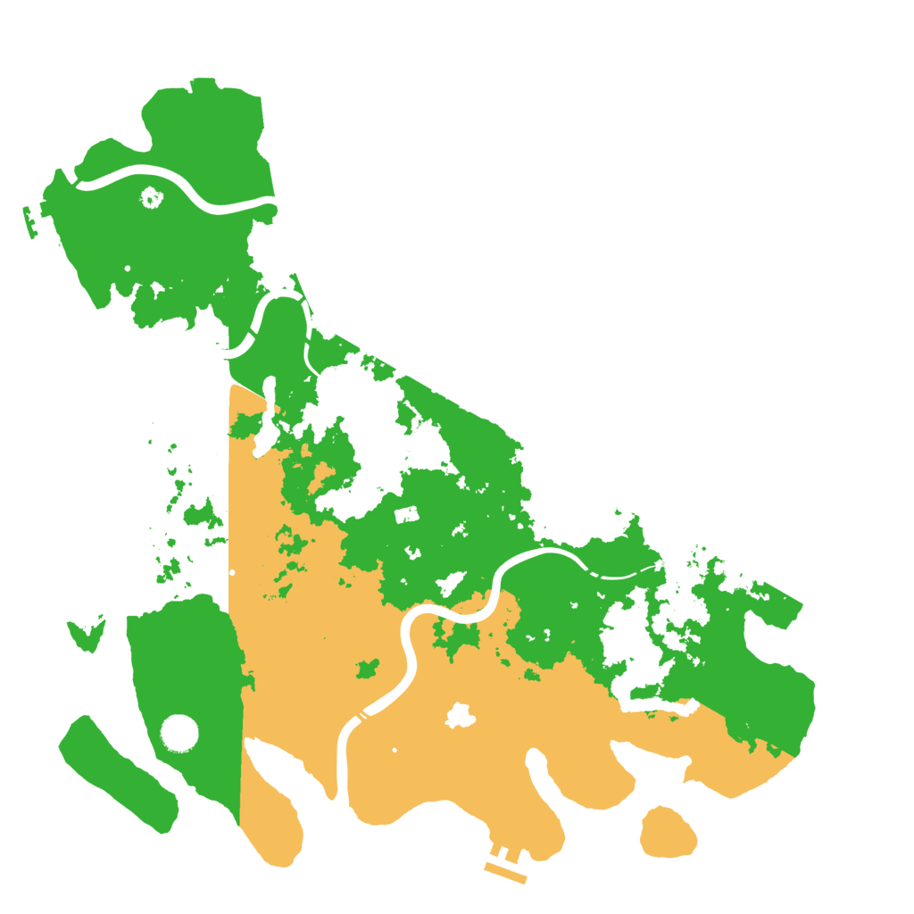 Biome Rust Map: Procedural Map, Size: 4250, Seed: 1628266217