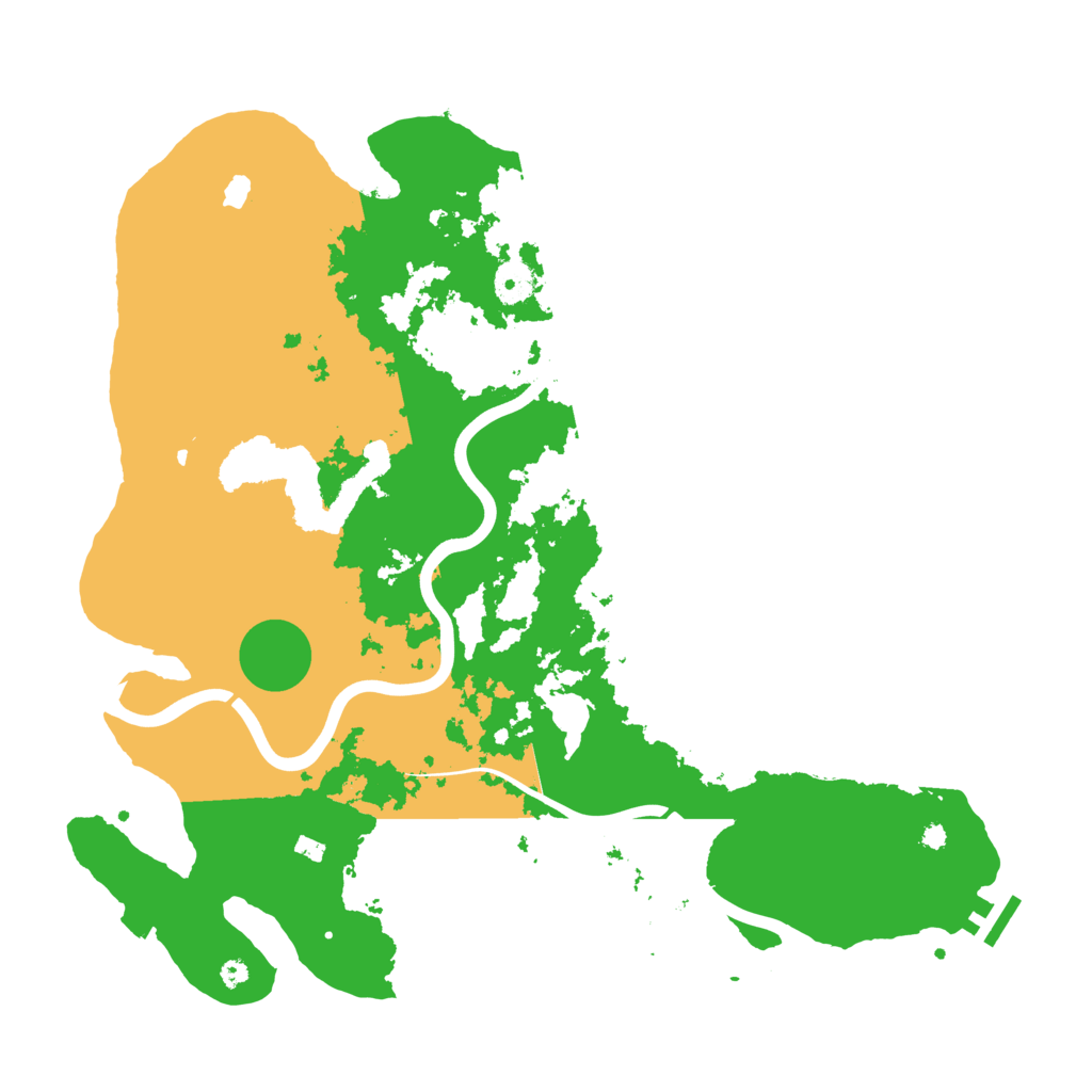 Biome Rust Map: Procedural Map, Size: 4000, Seed: 1880832931