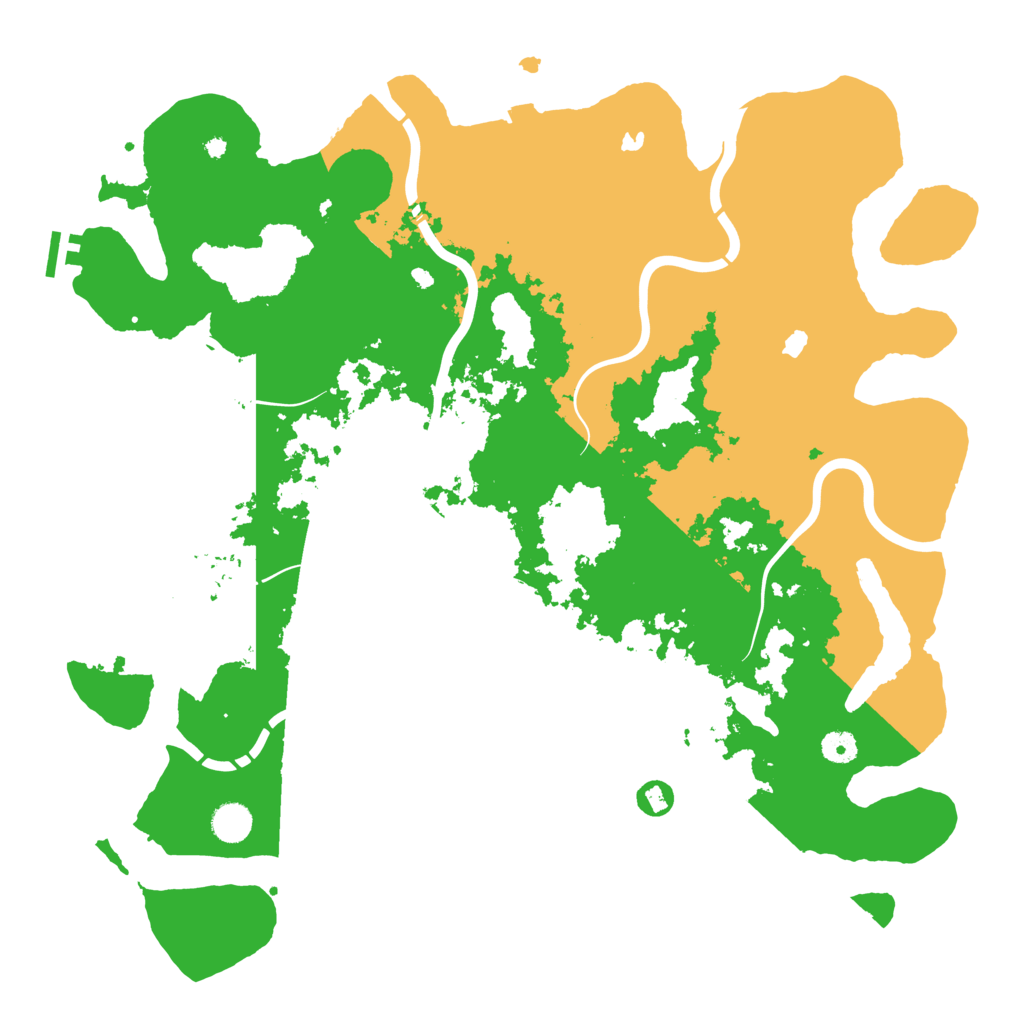 Biome Rust Map: Procedural Map, Size: 4500, Seed: 402364932