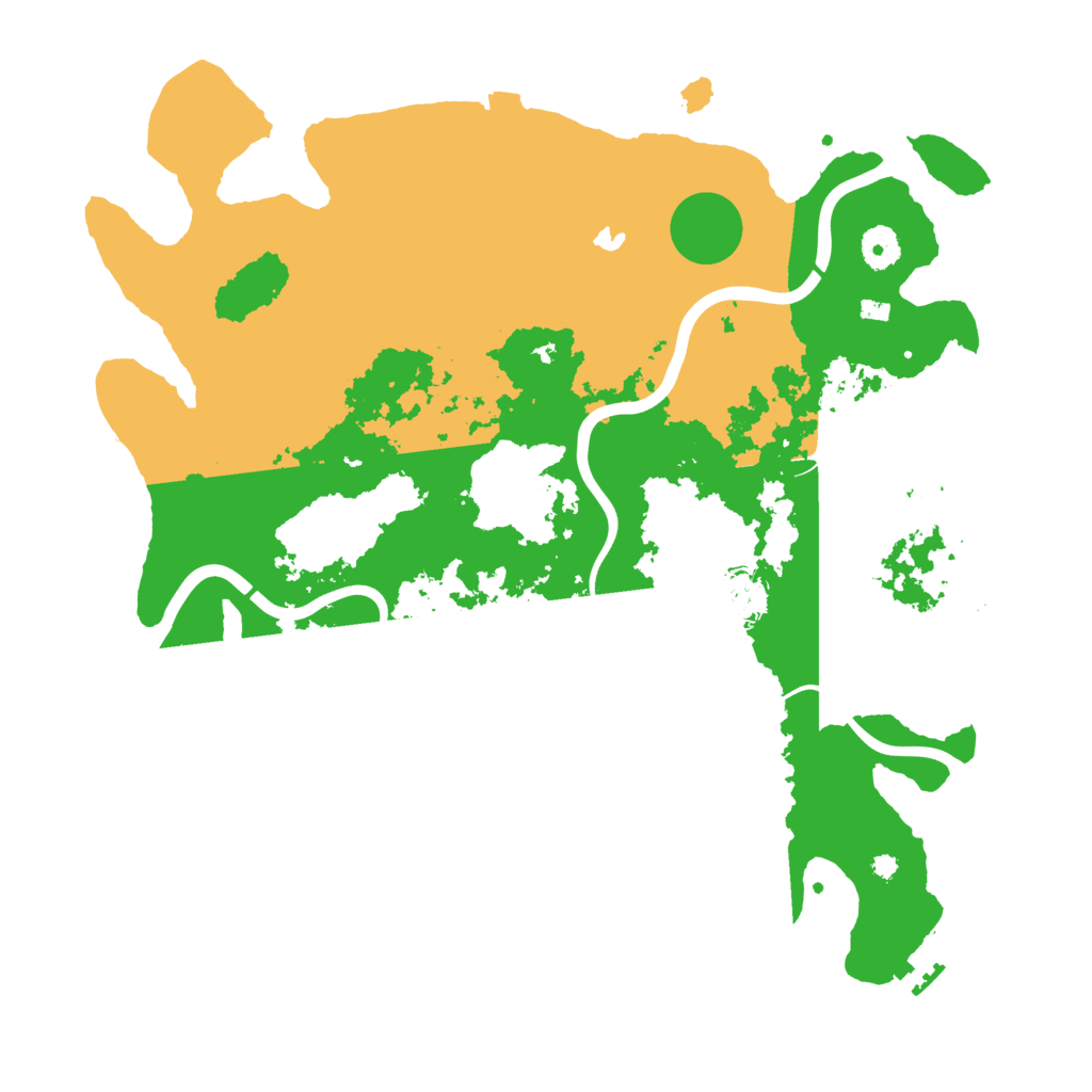 Biome Rust Map: Procedural Map, Size: 4000, Seed: 714474111