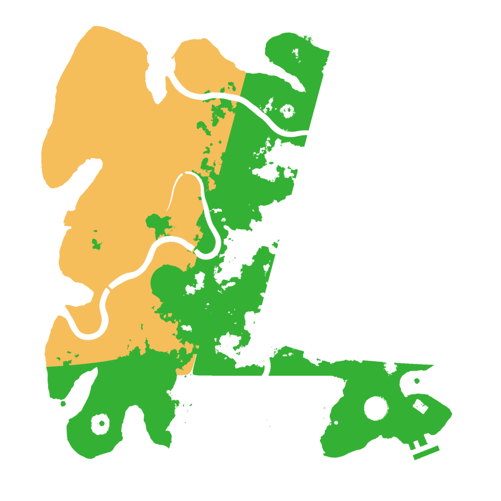 Biome Rust Map: Procedural Map, Size: 3750, Seed: 1859945858