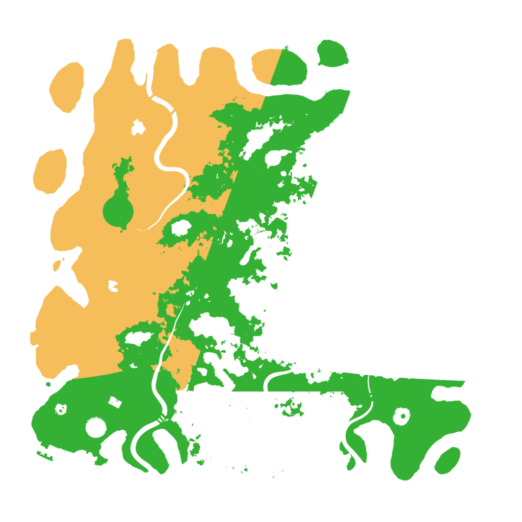 Biome Rust Map: Procedural Map, Size: 4500, Seed: 1741518653