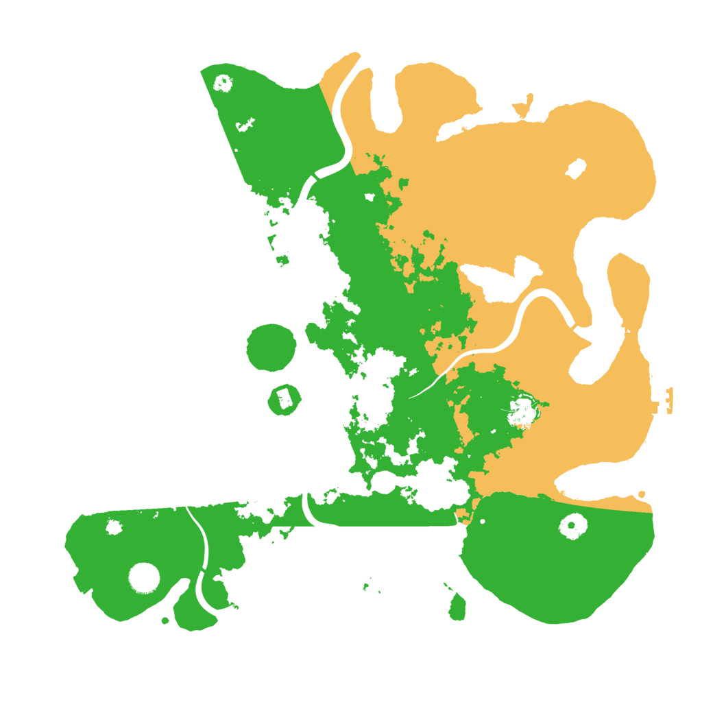 Biome Rust Map: Procedural Map, Size: 4000, Seed: 103176297