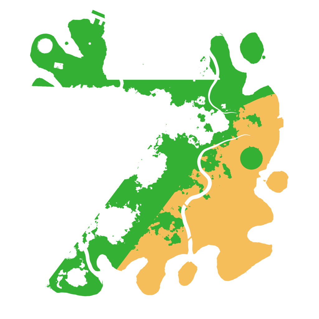 Biome Rust Map: Procedural Map, Size: 3750, Seed: 11943143