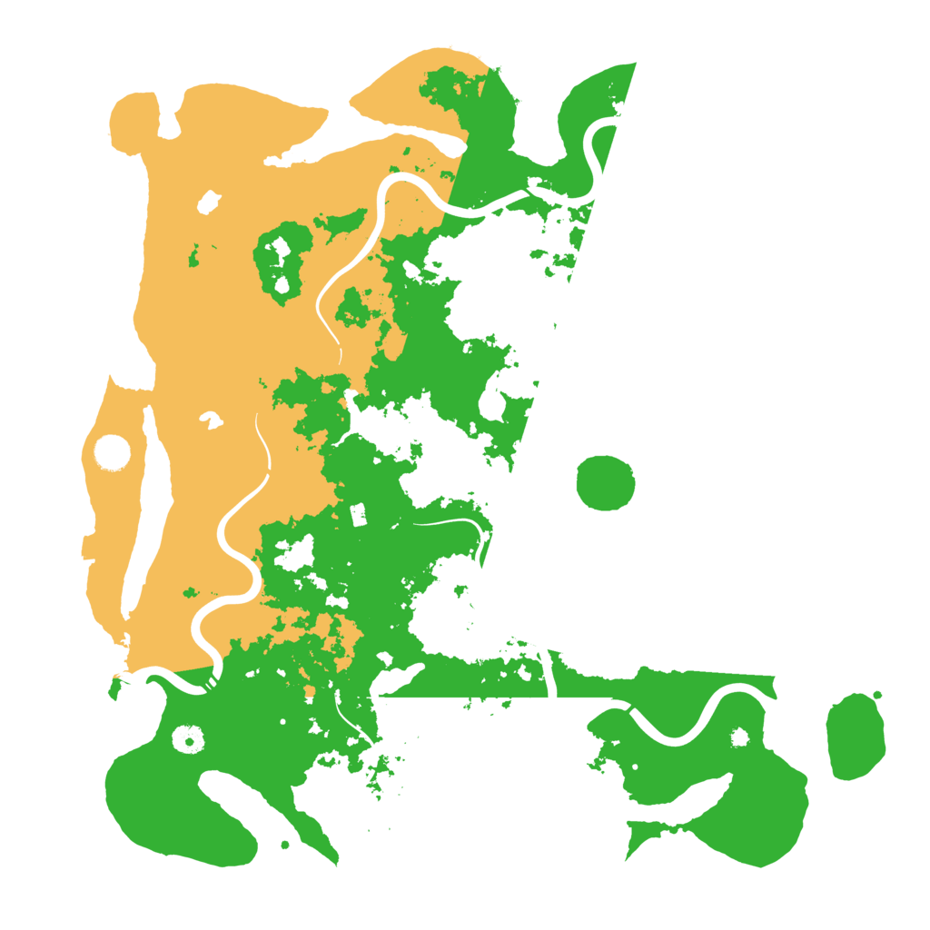 Biome Rust Map: Procedural Map, Size: 4500, Seed: 790697762