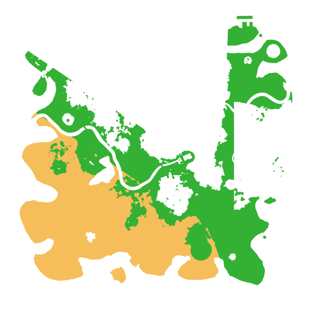 Biome Rust Map: Procedural Map, Size: 4000, Seed: 1347325606