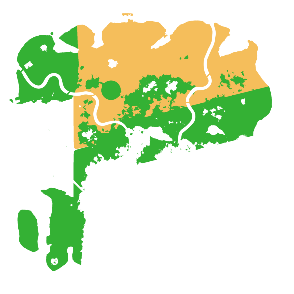 Biome Rust Map: Procedural Map, Size: 4000, Seed: 1321313
