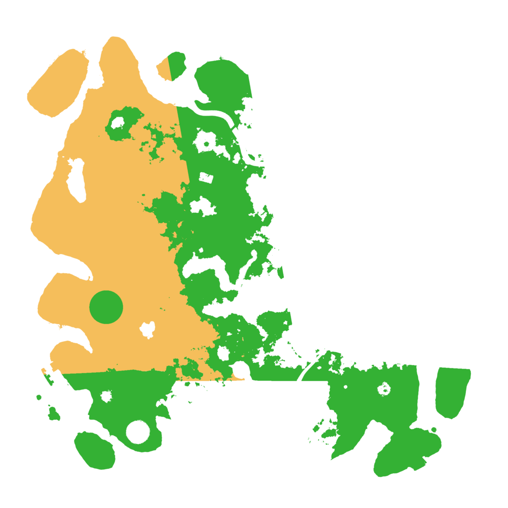 Biome Rust Map: Procedural Map, Size: 4000, Seed: 1551977928