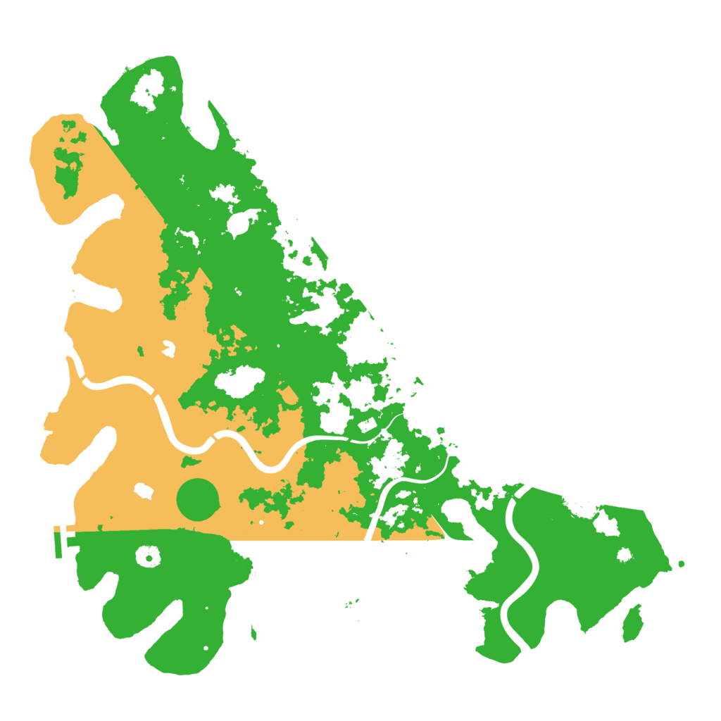 Biome Rust Map: Procedural Map, Size: 4500, Seed: 988495655