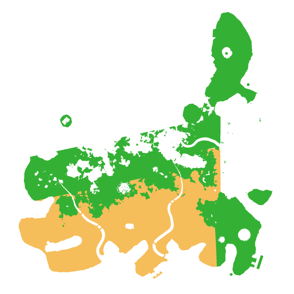 Biome Rust Map: Procedural Map, Size: 4250, Seed: 1824443379