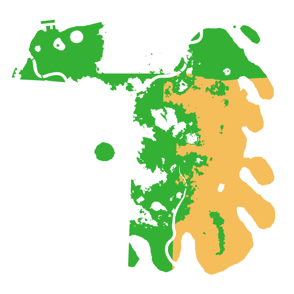 Biome Rust Map: Procedural Map, Size: 4250, Seed: 265454