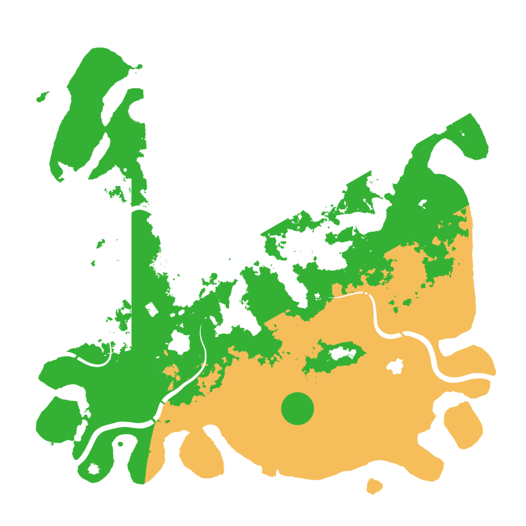 Biome Rust Map: Procedural Map, Size: 4250, Seed: 4489908