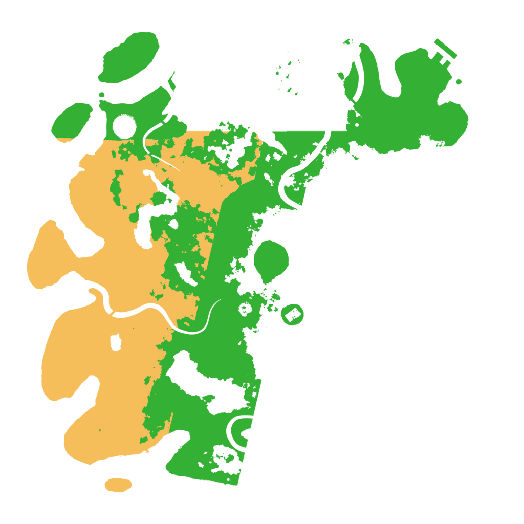 Biome Rust Map: Procedural Map, Size: 4000, Seed: 593587999