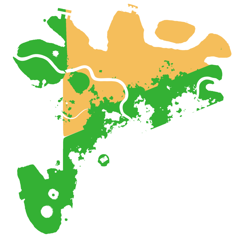 Biome Rust Map: Procedural Map, Size: 3700, Seed: 1620803545