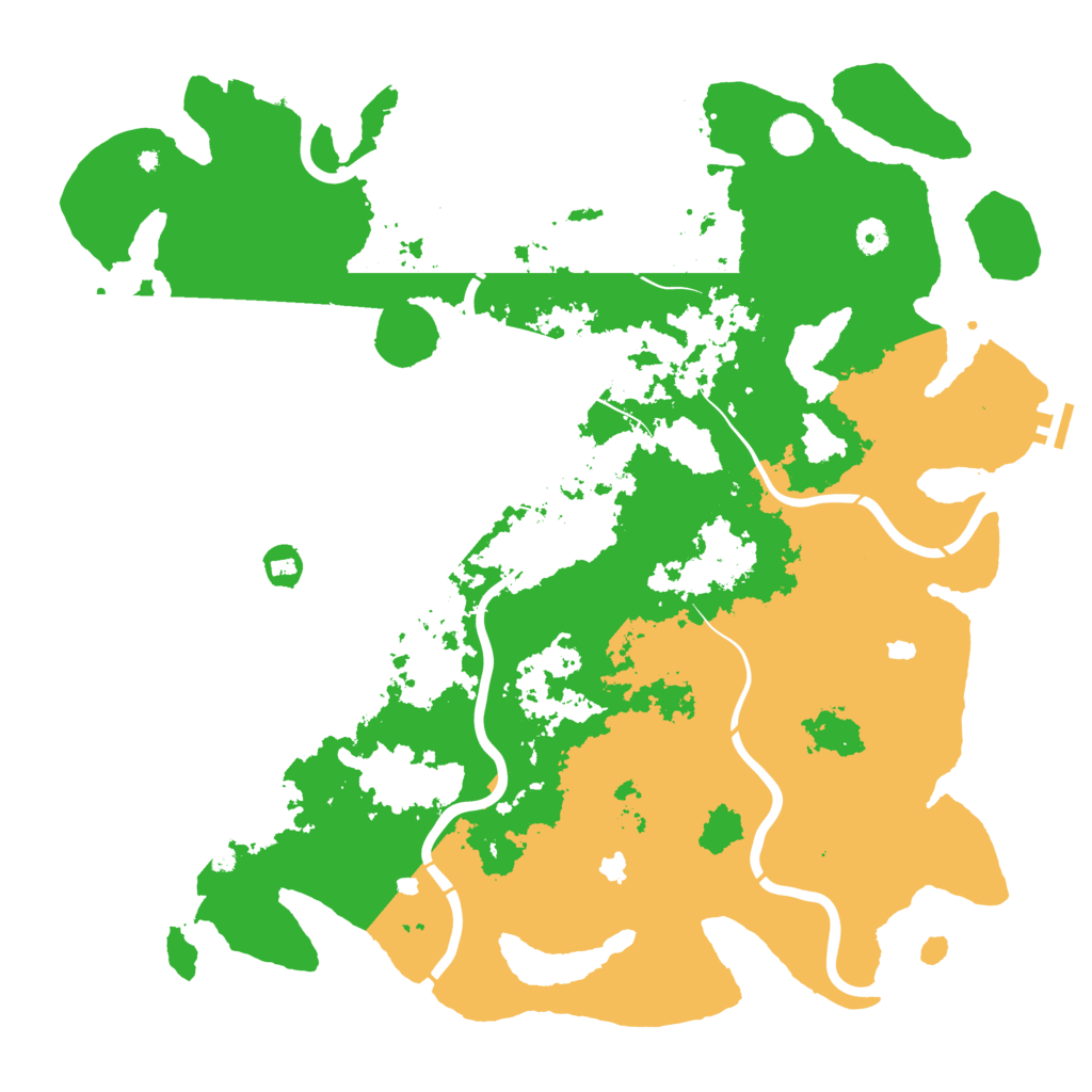 Biome Rust Map: Procedural Map, Size: 4800, Seed: 1385712676