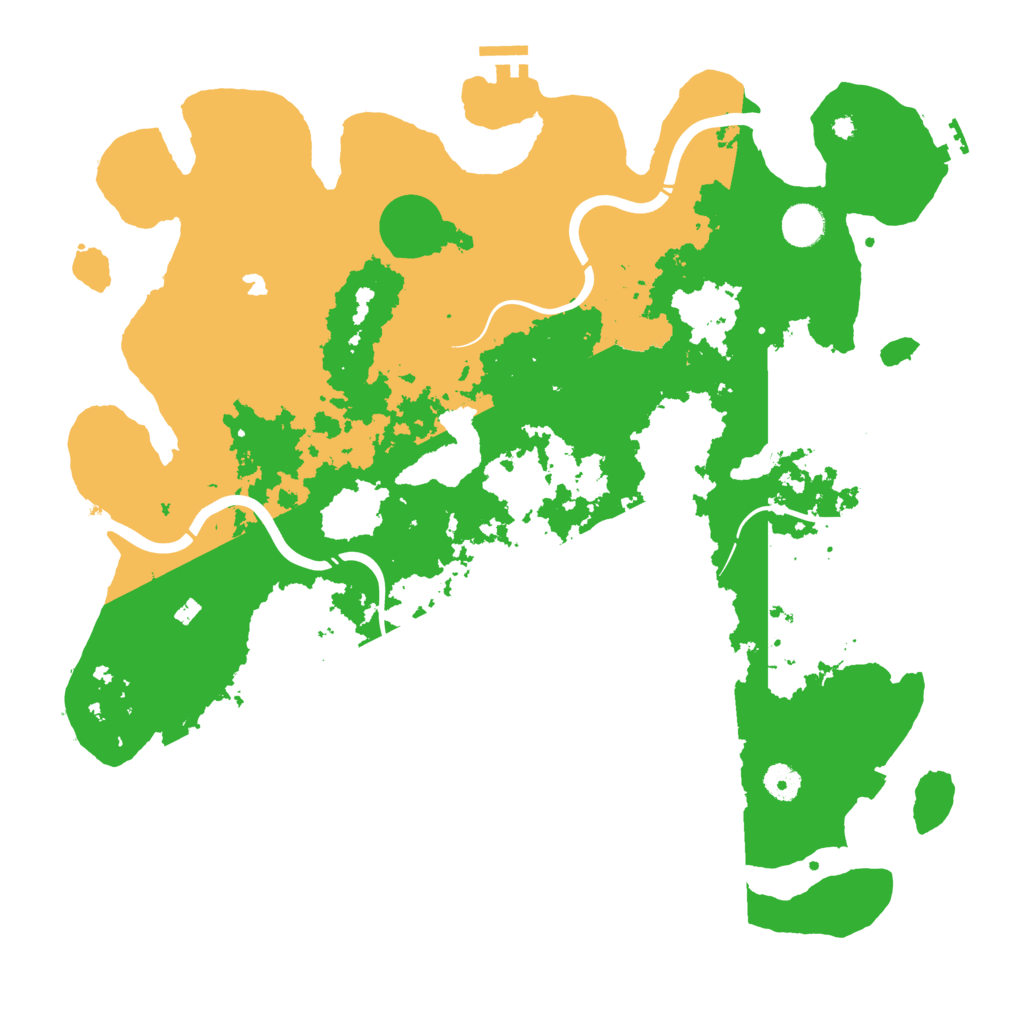 Biome Rust Map: Procedural Map, Size: 4250, Seed: 720000322