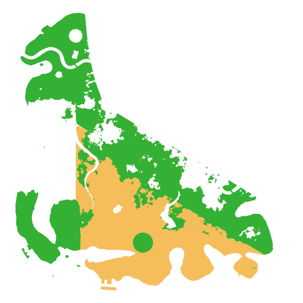 Biome Rust Map: Procedural Map, Size: 4000, Seed: 14622602