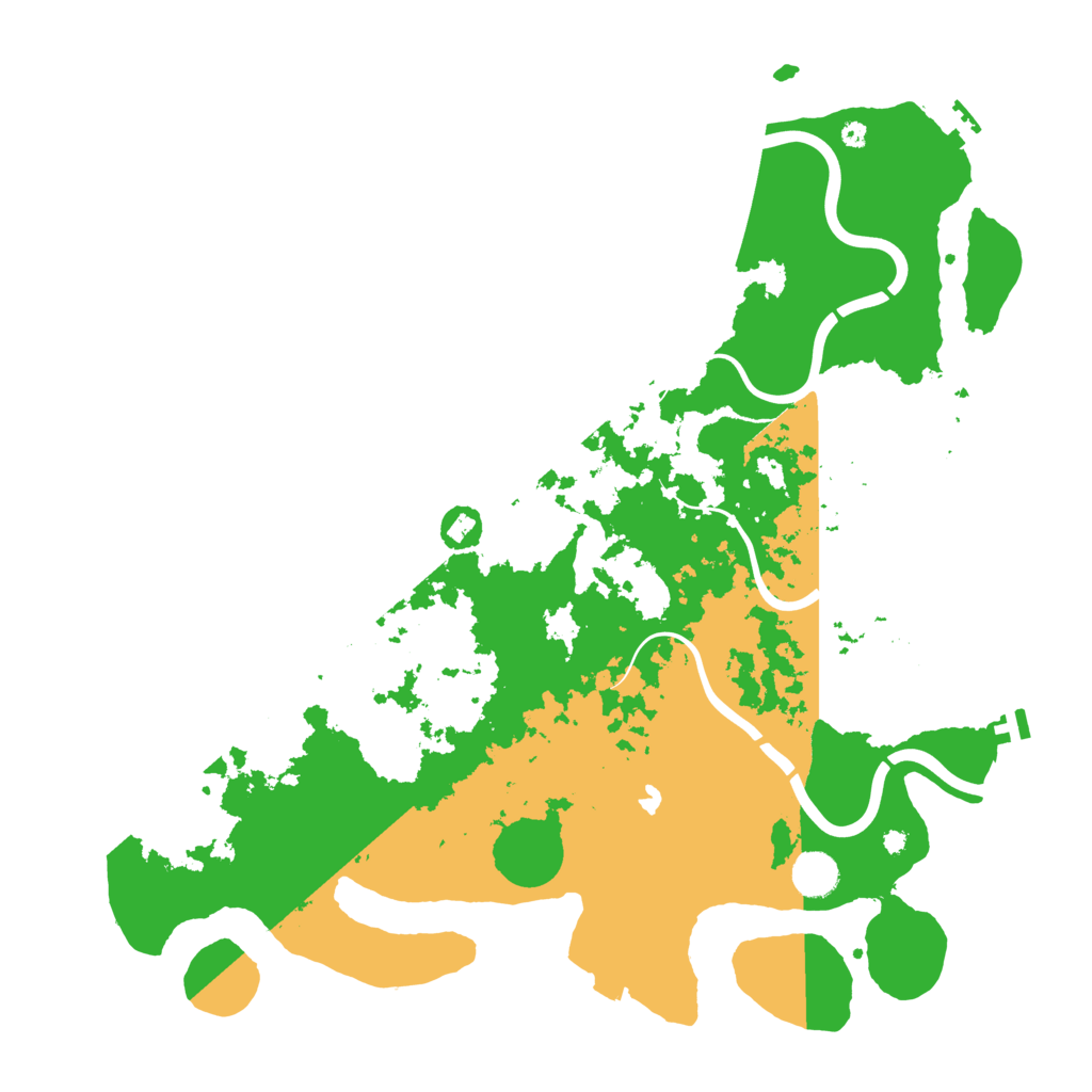 Biome Rust Map: Procedural Map, Size: 4250, Seed: 1129704047