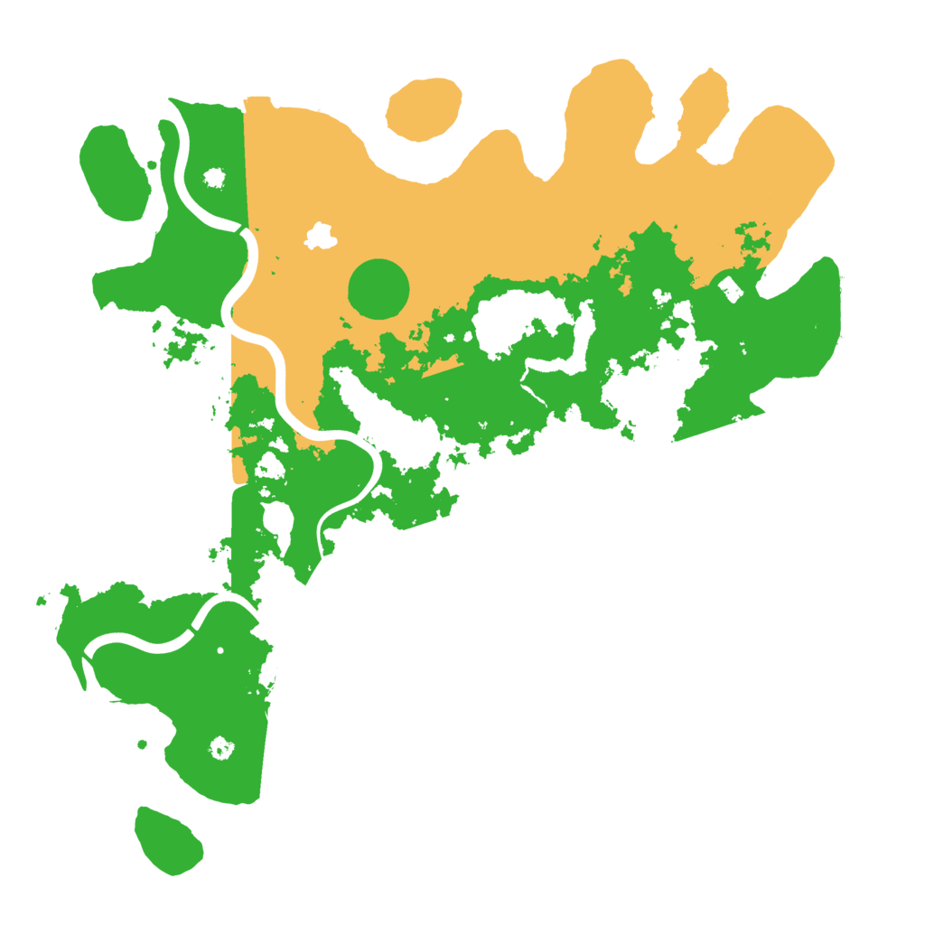 Biome Rust Map: Procedural Map, Size: 4000, Seed: 826114725