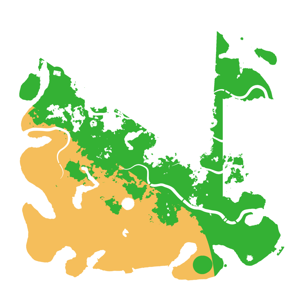 Biome Rust Map: Procedural Map, Size: 4250, Seed: 491620045