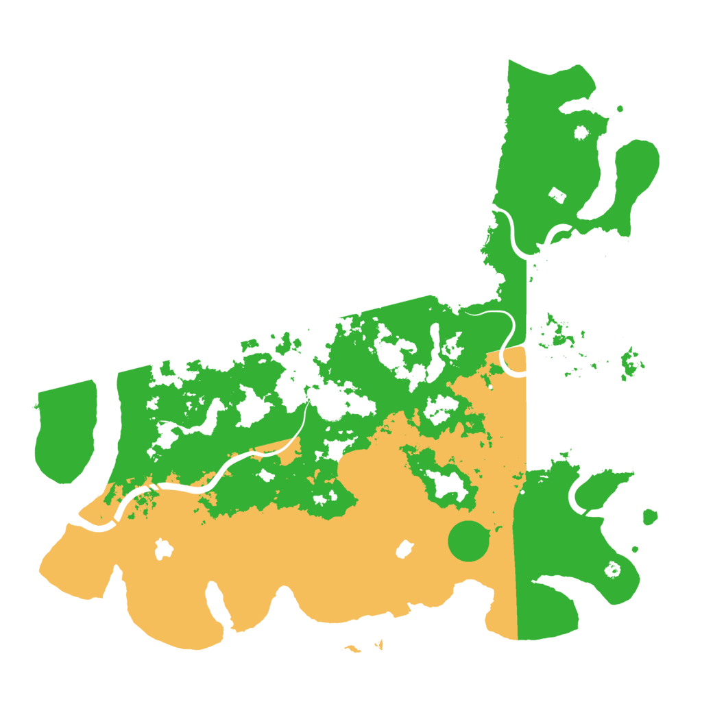 Biome Rust Map: Procedural Map, Size: 4500, Seed: 675758609