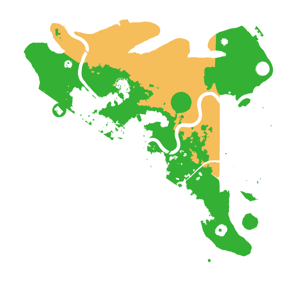Biome Rust Map: Procedural Map, Size: 3750, Seed: 160434672