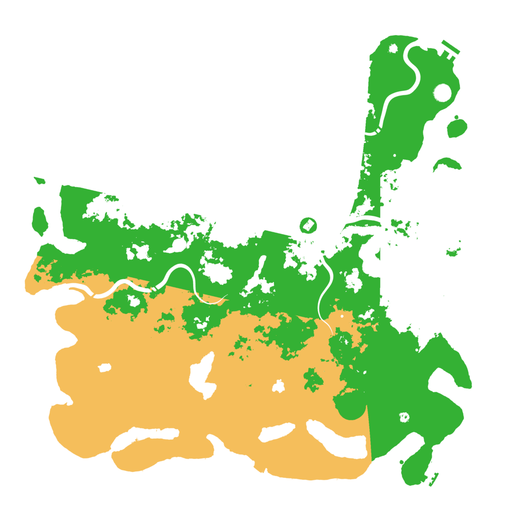 Biome Rust Map: Procedural Map, Size: 5000, Seed: 806871684