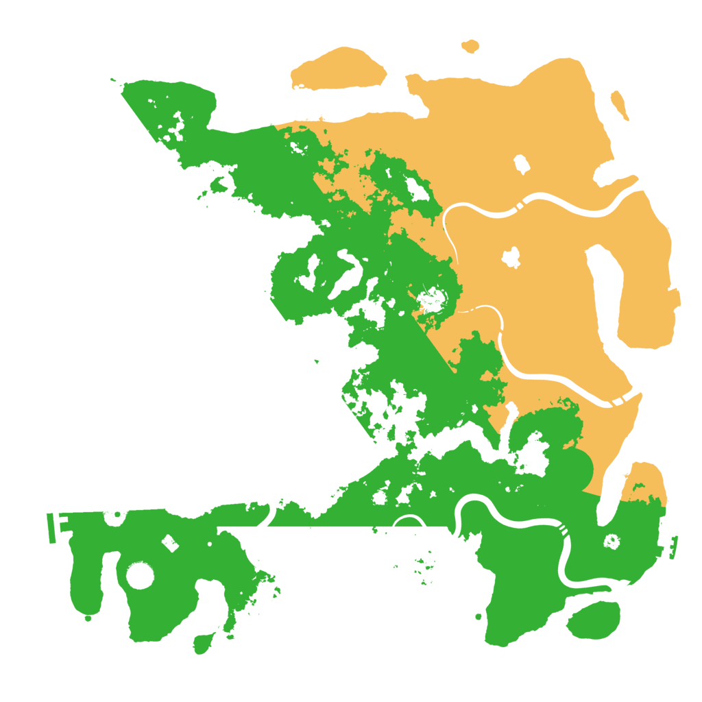 Biome Rust Map: Procedural Map, Size: 4500, Seed: 704726839