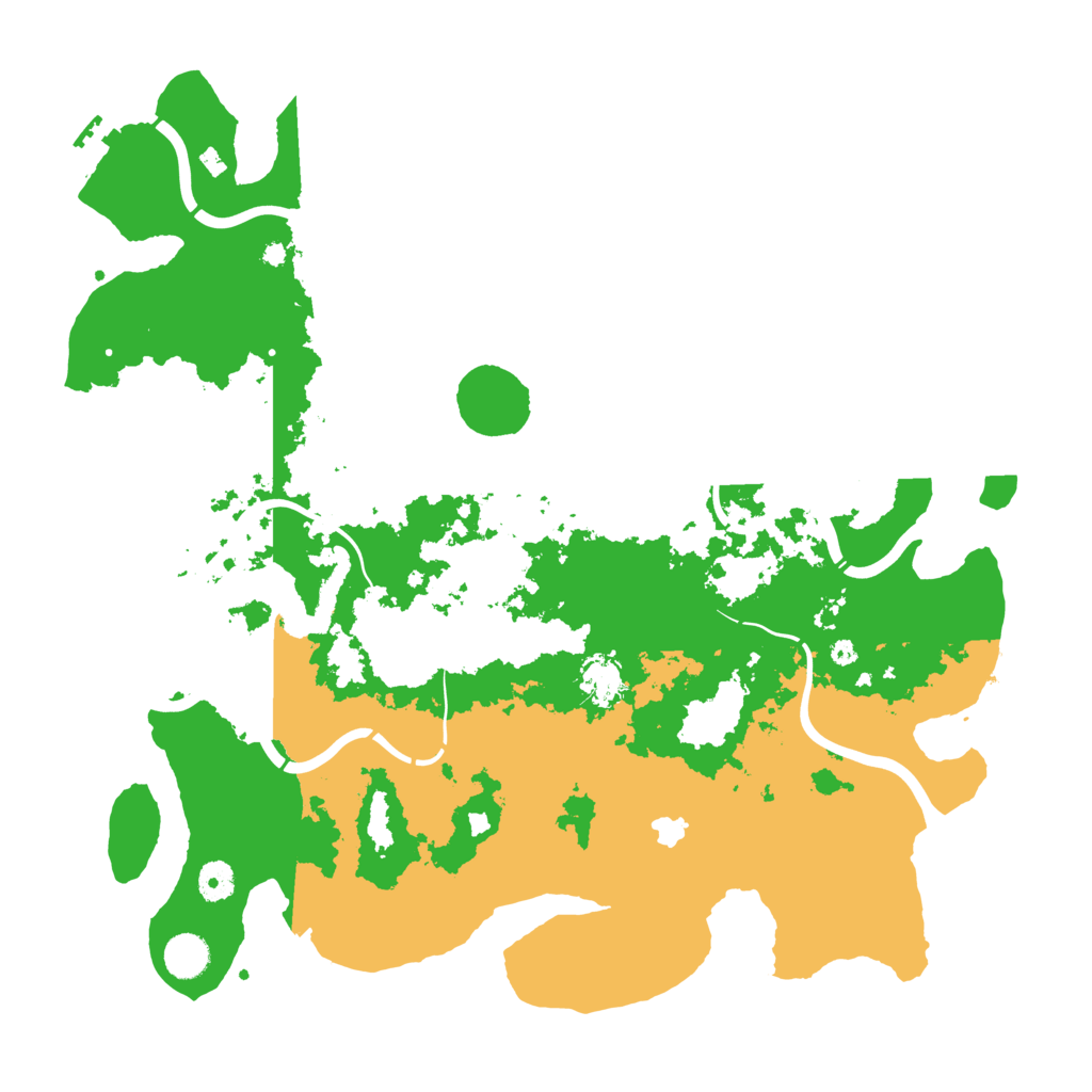 Biome Rust Map: Procedural Map, Size: 4250, Seed: 1240577421