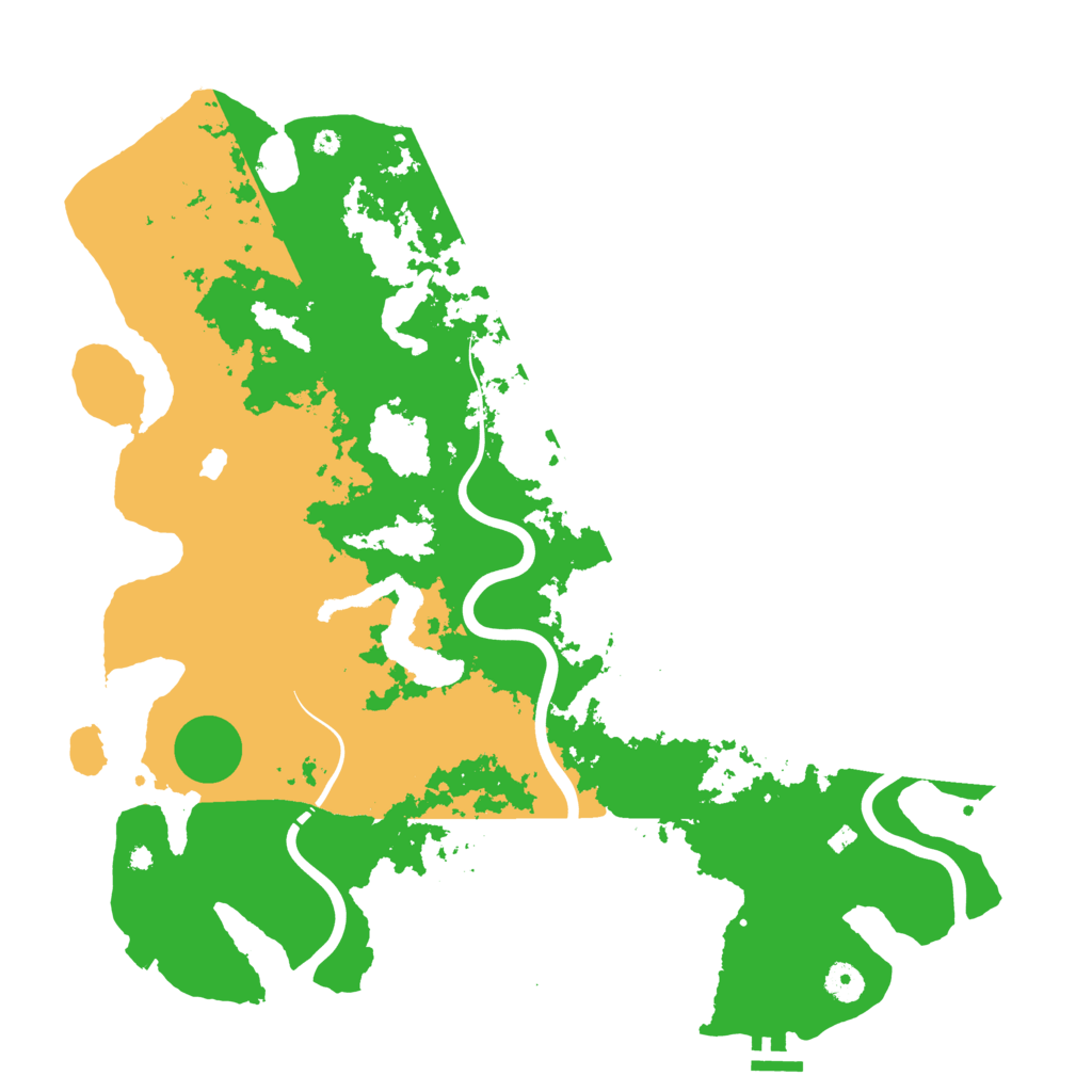 Biome Rust Map: Procedural Map, Size: 4250, Seed: 573626342