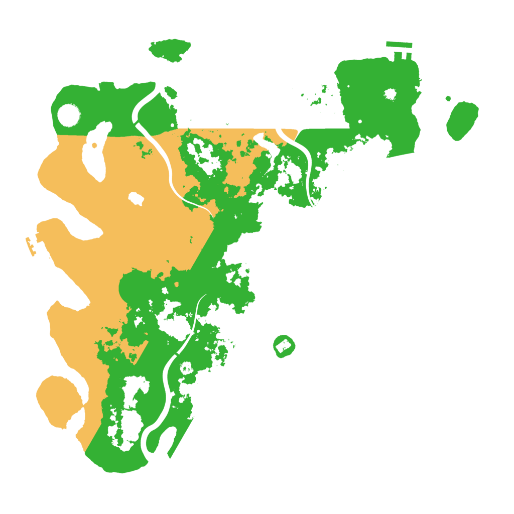 Biome Rust Map: Procedural Map, Size: 4000, Seed: 850266878