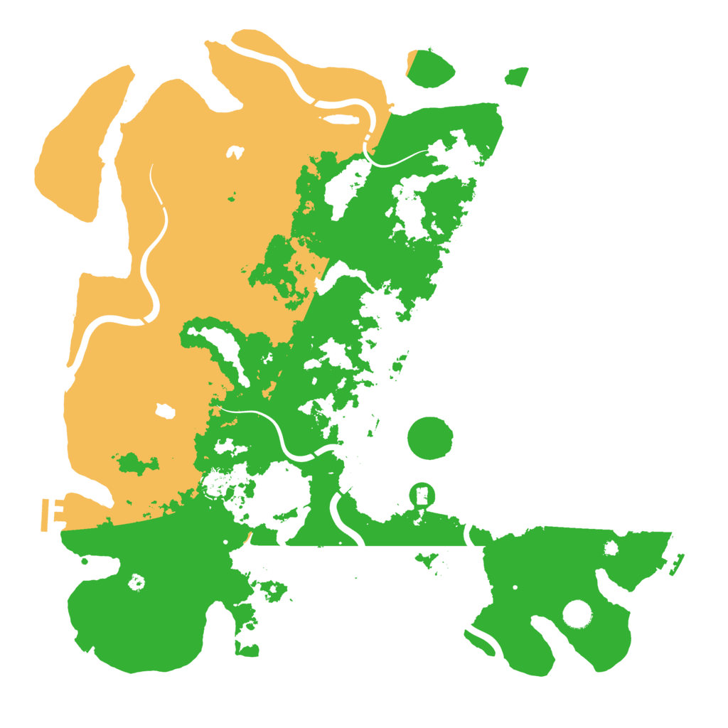 Biome Rust Map: Procedural Map, Size: 4500, Seed: 317625630