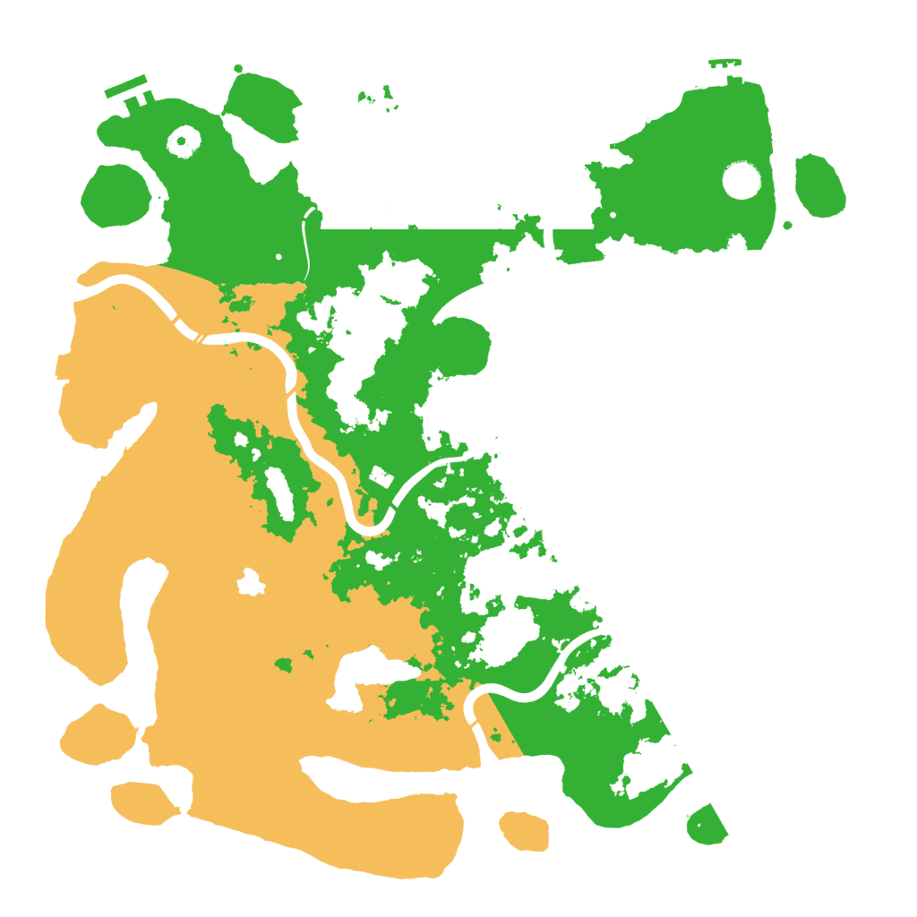 Biome Rust Map: Procedural Map, Size: 4250, Seed: 1138511517