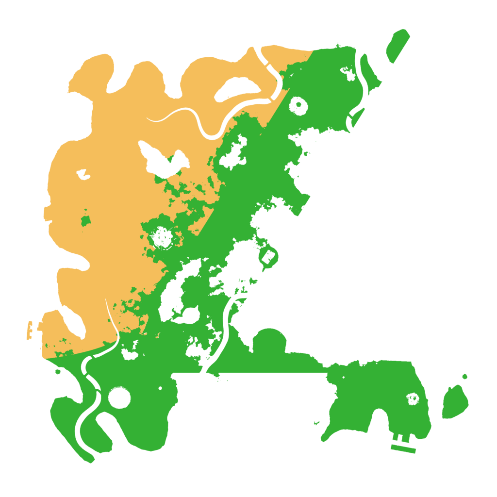 Biome Rust Map: Procedural Map, Size: 4050, Seed: 1276582919