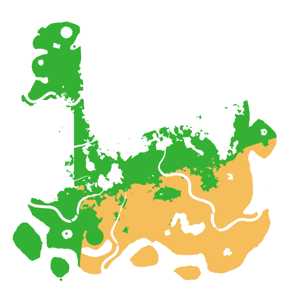 Biome Rust Map: Procedural Map, Size: 4500, Seed: 1278026511