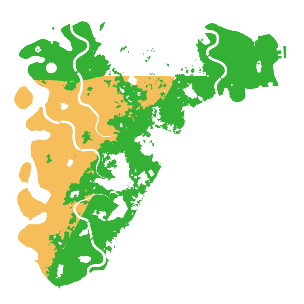 Biome Rust Map: Procedural Map, Size: 5000, Seed: 593103559