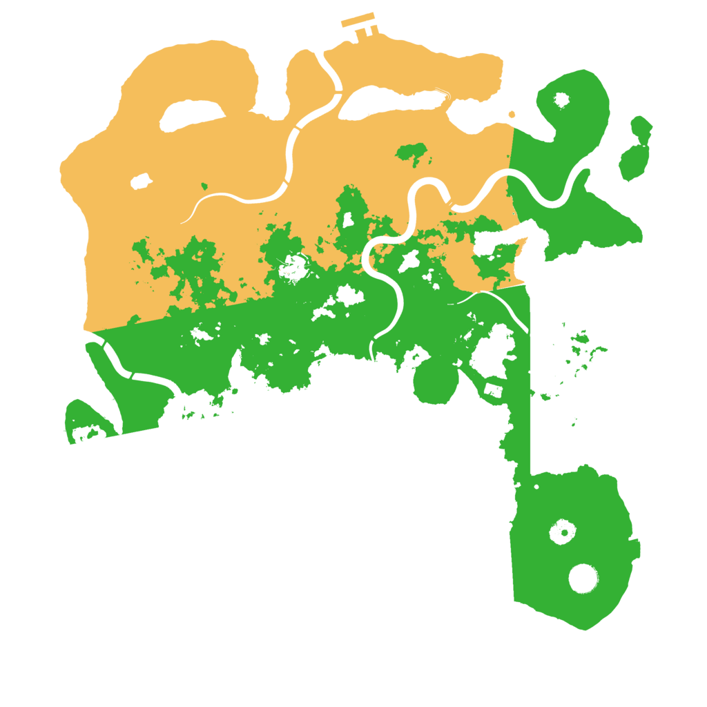 Biome Rust Map: Procedural Map, Size: 4250, Seed: 1683835721
